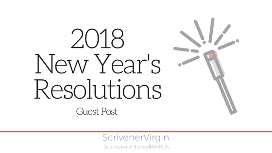 Patsy Collins: 2018 New Year's Resolutions (Guestpost) | ScrivenerVirgin