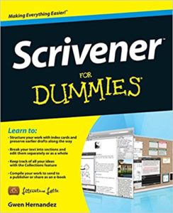 Learning tool: Book: Scrivener for Dummies