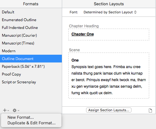 File Compile Customise option