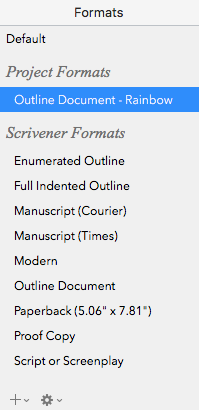 File Compile Project formats