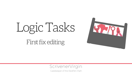 Logic Tasks (First Fix Editing) | ScrivenerVirgin