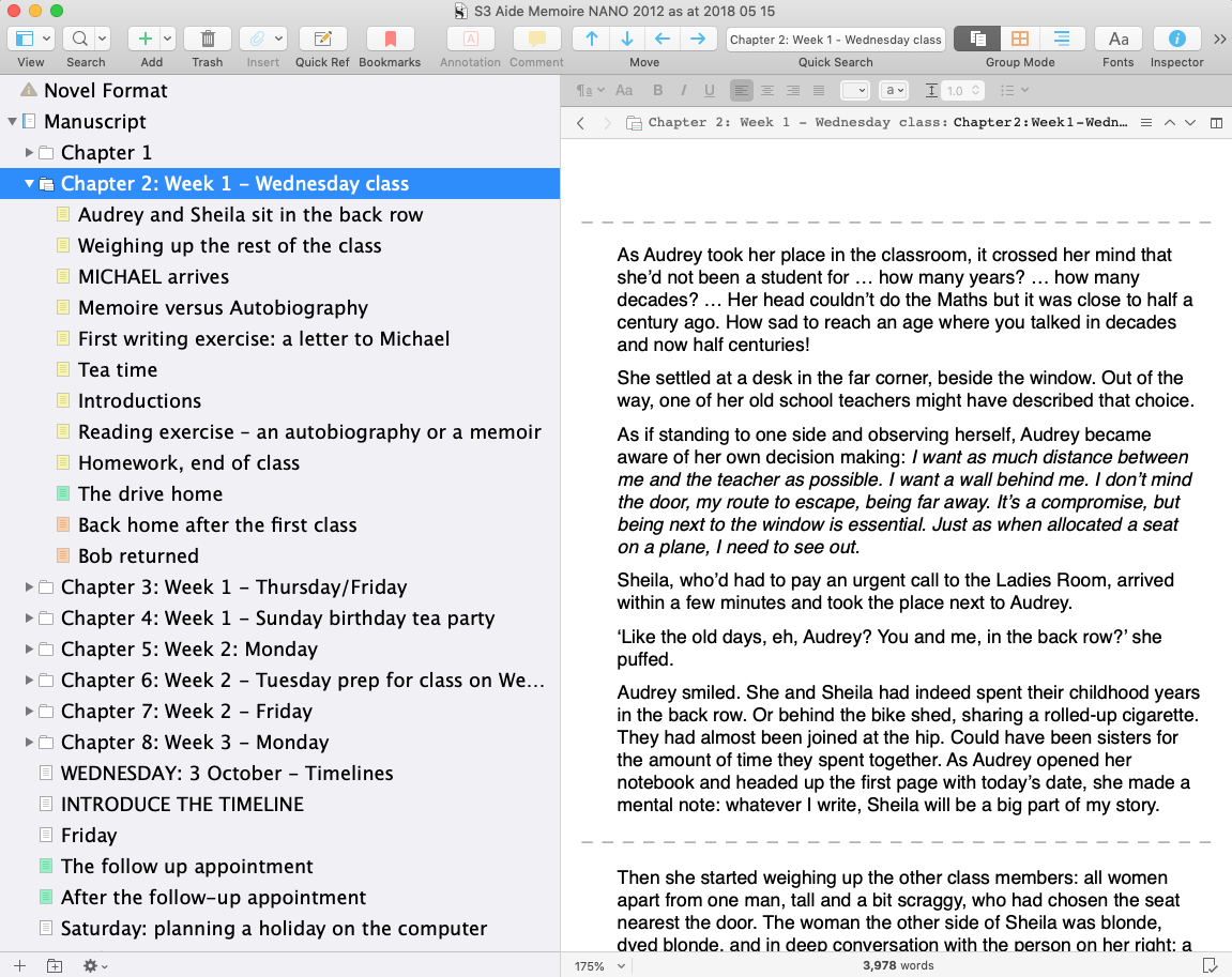 Editor pane | 10 Scrivener terms