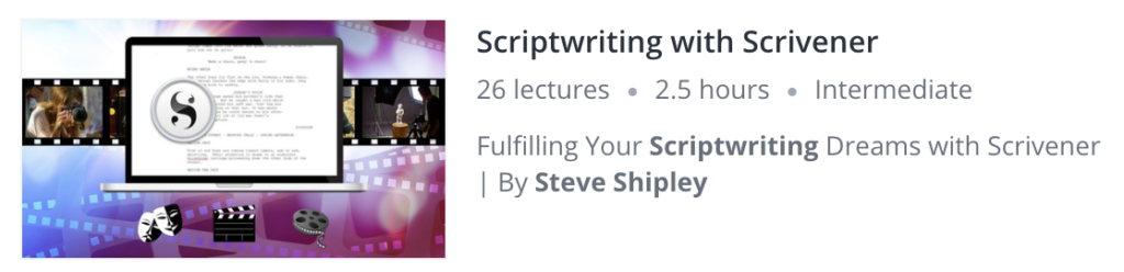 Scriptwriting with Scrivener | Playwriting