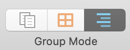 Group mode icons