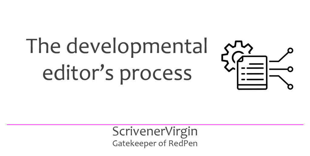 Header: The developmental editor's process