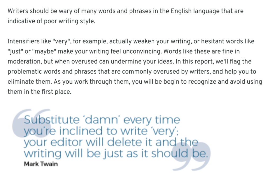 Mark Twain quote | ProWritingAid: Your editing VA