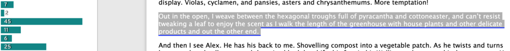 An overlong sentence | ProWritingAid: Repeats and Structure reports