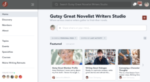 Gutsy Great Novelist Writers Studio