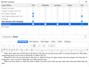 Section layouts | Inspector skills: Metadata