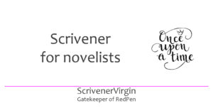 Header image | Scrivener for novelists