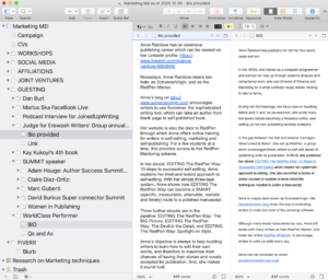 Using split screens | Scrivener for marketing me!