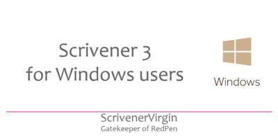 scrivener for ios and windows