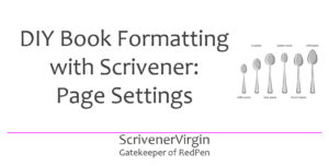 Header image | DIY Book Formatting with Scrivener: Page Settings