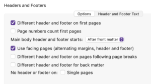 Having different gutter from outer margin