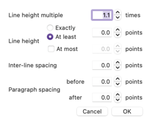 Controls | DIY Book Formatting with Scrivener: Body Text 1