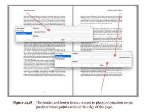 Figure 24.18 from the Scrivener manual | DIY Book Formatting with Scrivener: Headings, Headers and Footers