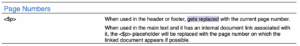 Page number tag words | Placeholders: The Basics