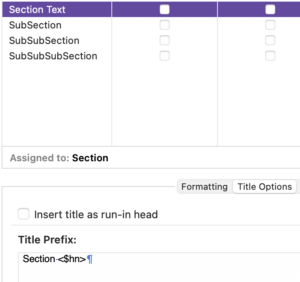 Using the <$hn> placeholder | Placeholders: Hierarchical autonumbering