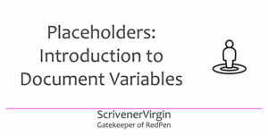 Header image | Placeholders: Introduction to Document Variables