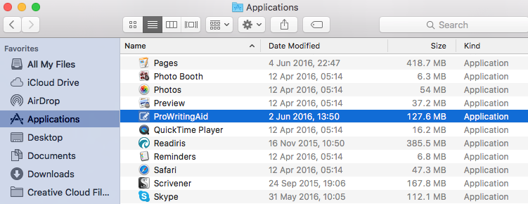 Finder Applications