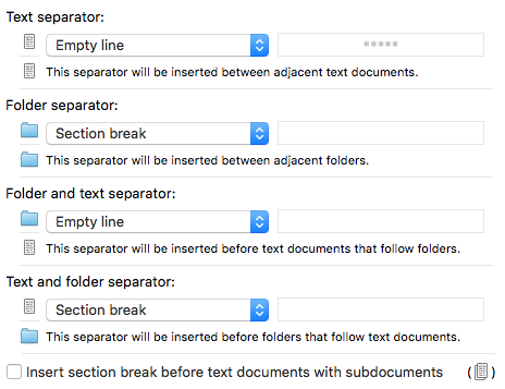 Separators