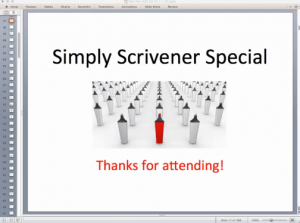 Simply Scrivener Special