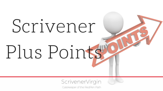 Scrivener Plus Points | ScrivenerVirgin