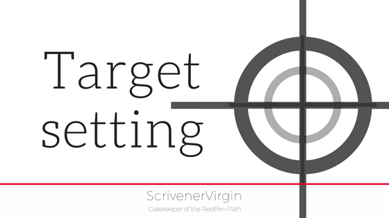 Target setting | ScrivenerVirgin