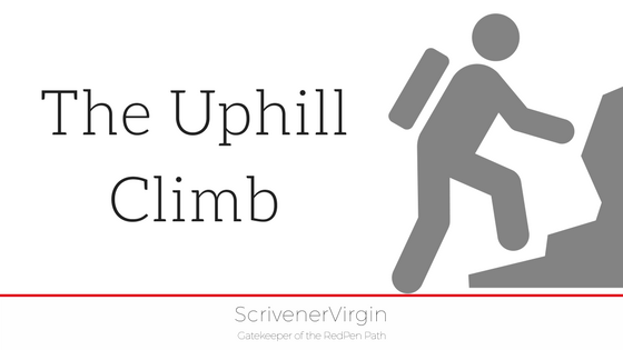 The Uphill Climb (Scrivener Tutorial) | ScrivenerVirgin