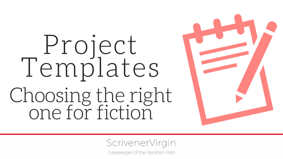 Project templates: Choosing the right one for fiction | ScrivenerVirgin